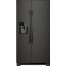 32 inch wide refrigerator Whirlpool WRS321SDHB Black