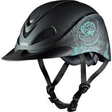 Troxel Rider Gear Troxel Rebel Riding Helmet - Turquoise Rose