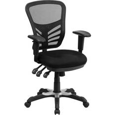 Adjustable Seat Furniture Flash Furniture Mid-Back Mesh Executive Office Chair 110.5cm