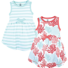 Touched By Nature Organic Cotton Dresses 2-pack - Coral Reef