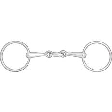 Horze Bridles & Accessories Horze Double-Jointed Loose Ring Snaffle