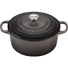Le Creuset Oyster Signature Round with lid 3.31 L