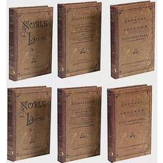 A&B Home Faux Book Boxes (Set of 3) Storage Box