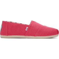 Pink Low Shoes Toms Heritage Alpargata Flats - Raspberry