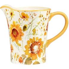 Dishwasher Safe Pitchers Certified International Sunflowers Forever Pitcher 0.874gal