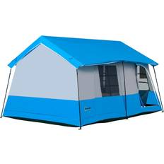 Tents for camping OutSunny 8 to 10 Person Large Camping Tent