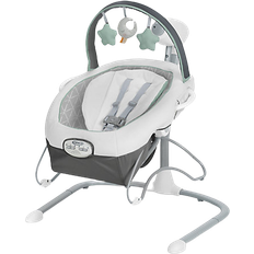Bouncers Graco Soothe 'n Sway LX Baby Swing with Portable Bouncer