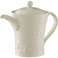 Belleek Pottery Claddagh Coffee Pitcher 0.156gal