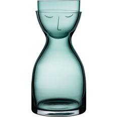Nude Glass Mr. & Mrs. Crystal Night Water Carafe