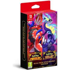 RPG Nintendo Switch Games Pokémon Scarlet and Violet Dual Pack - Steelbook Edition (Switch)
