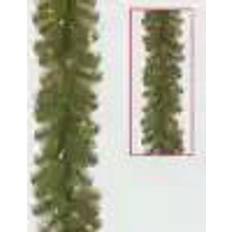 Interior Details National Tree Company North Valley Spruce Garland Christmas Decoration
