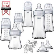 Baby Bottle Feeding Set Chicco Deluxe Hybrid Baby Bottle Gift Set with Invinci-Glass