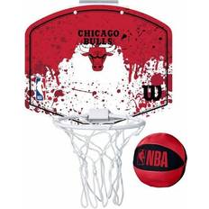Røde Basketballkurver Wilson hicago Bulls NBA Team Mini Hoop