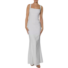 Laundry Square Neck Mermaid Gown - Ivory