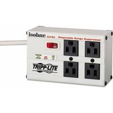Surge Protectors Tripp Lite 4 Outlet Home/Office, 6' Cord, 3330 Joules (ISOBAR4ULTRA) White