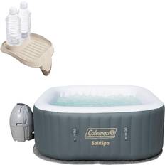 Outdoor Equipment Bestway 4 Person Inflatable AirJet Hot Tub with Attachable Cup Holder