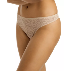 TC Fine Intimates Allover Lace Thong - Cupid Nude