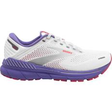 Brooks Women Running Shoes Brooks Adrenaline GTS 22 W - White/Coral/Purple