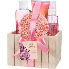 Gift Boxes & Sets Freida & Joe Pink Peony Spa Bath Gift 5-pack 5-pack