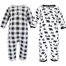Hudson Premium Quilted Coveralls 2-pack - Bear Gray Black (10119010)