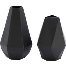 Olivia & May Geometric Vase 12" 2