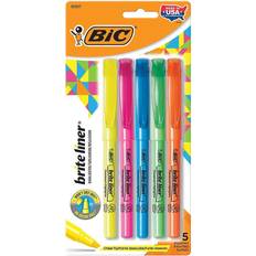 Great Erase Low Odor Dry Erase Markers, Fine Point, Assorted Colors, Pack  of 4 - BICGDEP41AST, Bic Usa Inc