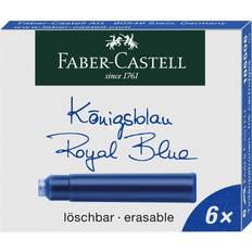 Faber-Castell Penntilbehør Faber-Castell fyldepen patron blå 6 stk