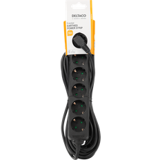 Kabelforlengere & Forgrenere Deltaco GT-0623 6-way 10m