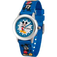 Disney Watches Disney Mickey Mouse Boys' Time Teacher Blue