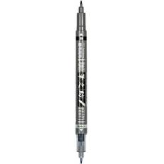 Tombow Black Fudenosuke Brush Twin Tip Pen