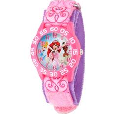 Disney Watches Disney Princess Girls' Pink Plastic Time Teacher Pink