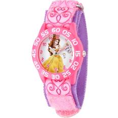 Disney Watches Disney Belle Girls' Pink Plastic Time Teacher Pink
