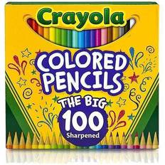 Crayola Erasable Colored Pencils, Assorted Colors ,10/Box (68-4410)
