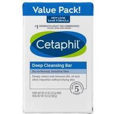 Cetaphil Deep Cleansing Bar 3-Pack