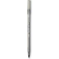 BIC GSMG361-AST Ultra Round Stic Grip Ballpoint Stick Pen - Black/Blue - 36-pack