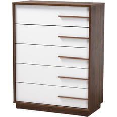 Chest of Drawers Baxton Studio Mette Chest of Drawer 31.5x41.3"