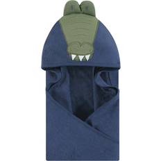 Hudson Animal Face Hooded Towel Alligator