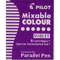 Pilot Parallel Pens refills, violet pack of 6