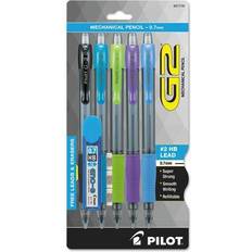 Graphite Pencils Pilot Pencil,Mech,.7Mm,Ast,PK5 Assorted