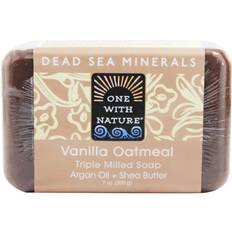 One With Nature Dead Sea Mineral Soap Vanilla Oatmeal 7.1oz