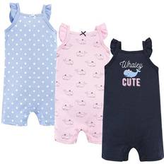 Hudson Infant Girl Cotton Rompers - Whaley Cute Girl