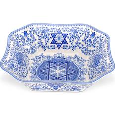 Blue Serving Dishes Spode Judaica Serving Dish