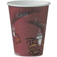 Multicolored Cups Solo Bistro Hot Cups, 8 Oz. Multicolor, 500/Carton (OF8BI-0041) Multicolor Cup