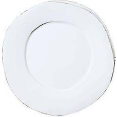 Dishwasher Safe Dishes Vietri Lastra White Dinner Plate