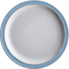 Denby Dishes Denby Denby-Langley Elements Blue Dessert Plate
