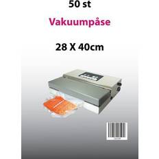 Vakuumposer Kjøkkentilbehør Genzo Vakuumposer til Vakuumpakkere 28x40 50-pak Plastpose & Folie