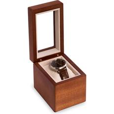 Watch Boxes on sale Bey-Berk Single Watch Box (BB687BRW)