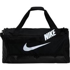 Black Duffel Bags & Sport Bags Nike Brasilia 9.5 Training Duffel Bag - Black/White