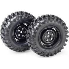 Rc crawler Absima 1:10 Crawler Complete wheels Offroad V Block Crawler Black 2 pc(s)