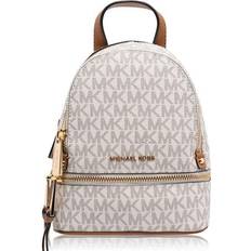Michael Kors Rhea Mini Logo Backpack - Vanila